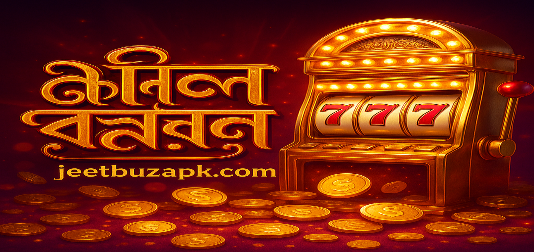 বাংলাদেশের জন্য jeetbuz গেমিং প্ল্যাটফর্মের প্রোমো ব্যানার